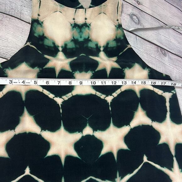 𝅺Anthropologie Laura Siegel Silk Dress Made in India Size S Boho Handcrafted - Picture 7 of 9